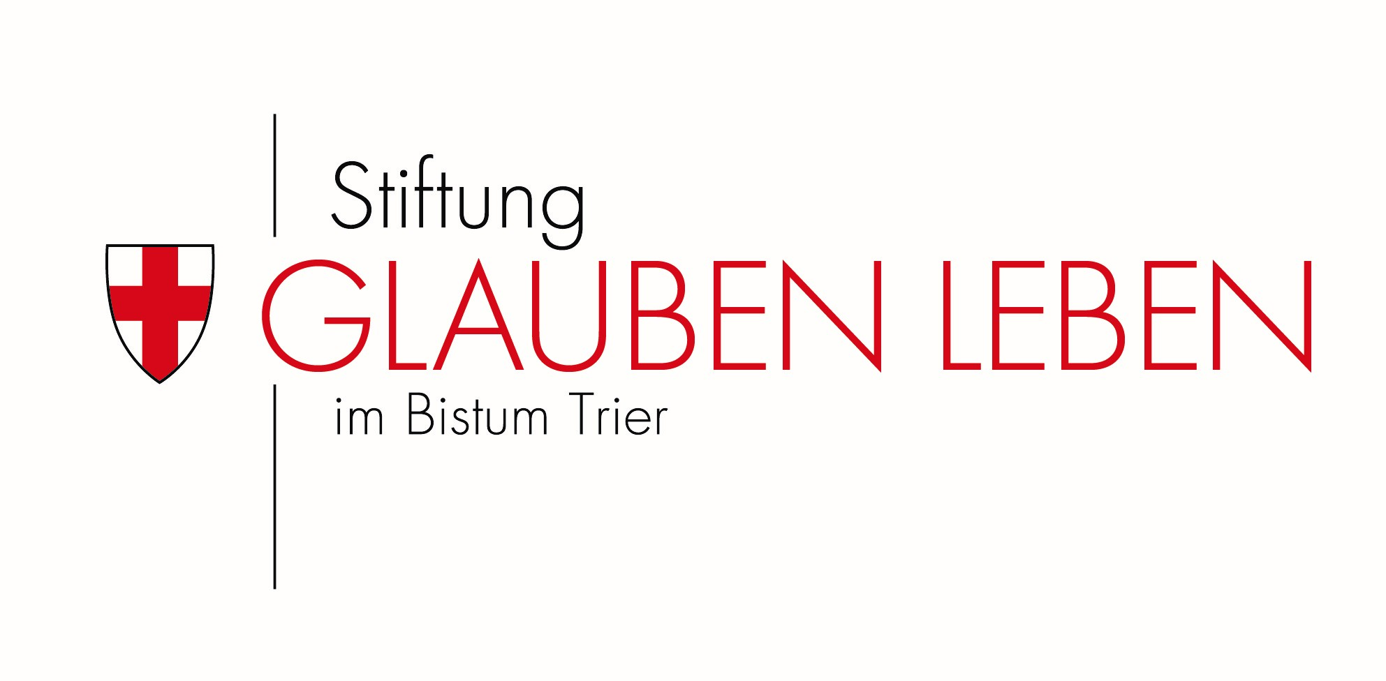 Logo Stiftung GLAUBEN LEBEN weiß